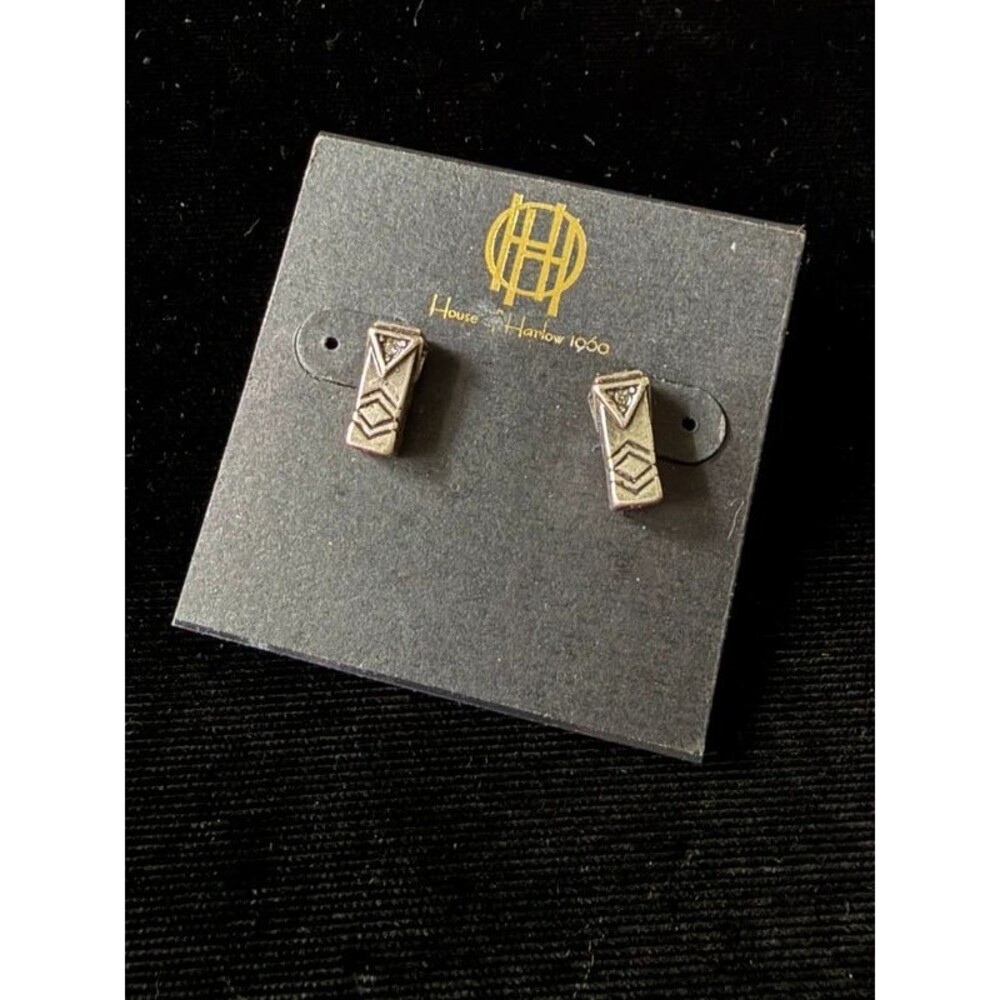 House of Harlow 1960 Stud Earrings, Silver-Tone